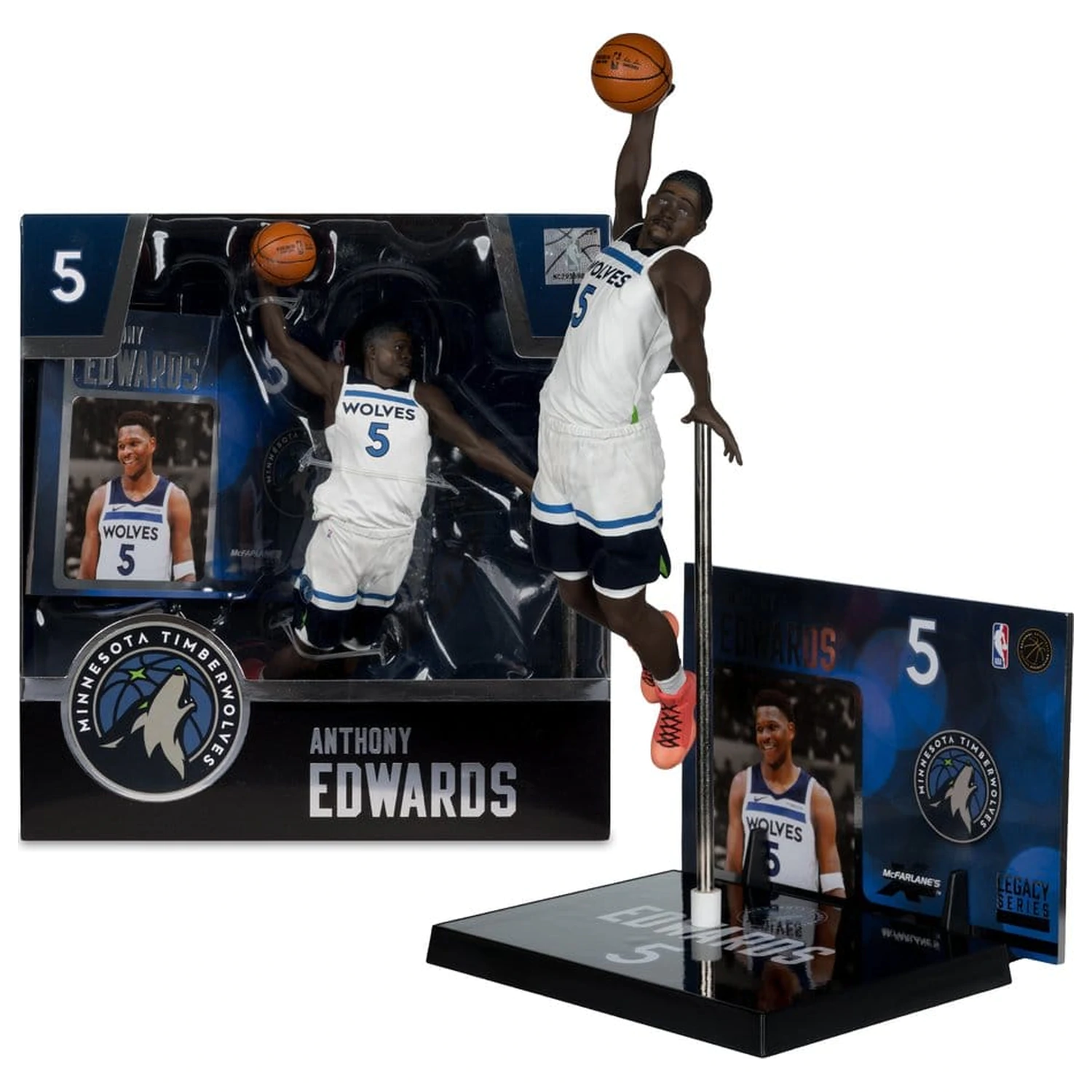 NBA McFarlane's SportsPicks Figura Anthony Edwards (Minnesota Timberwolves) 21 cm fotografija izdelka