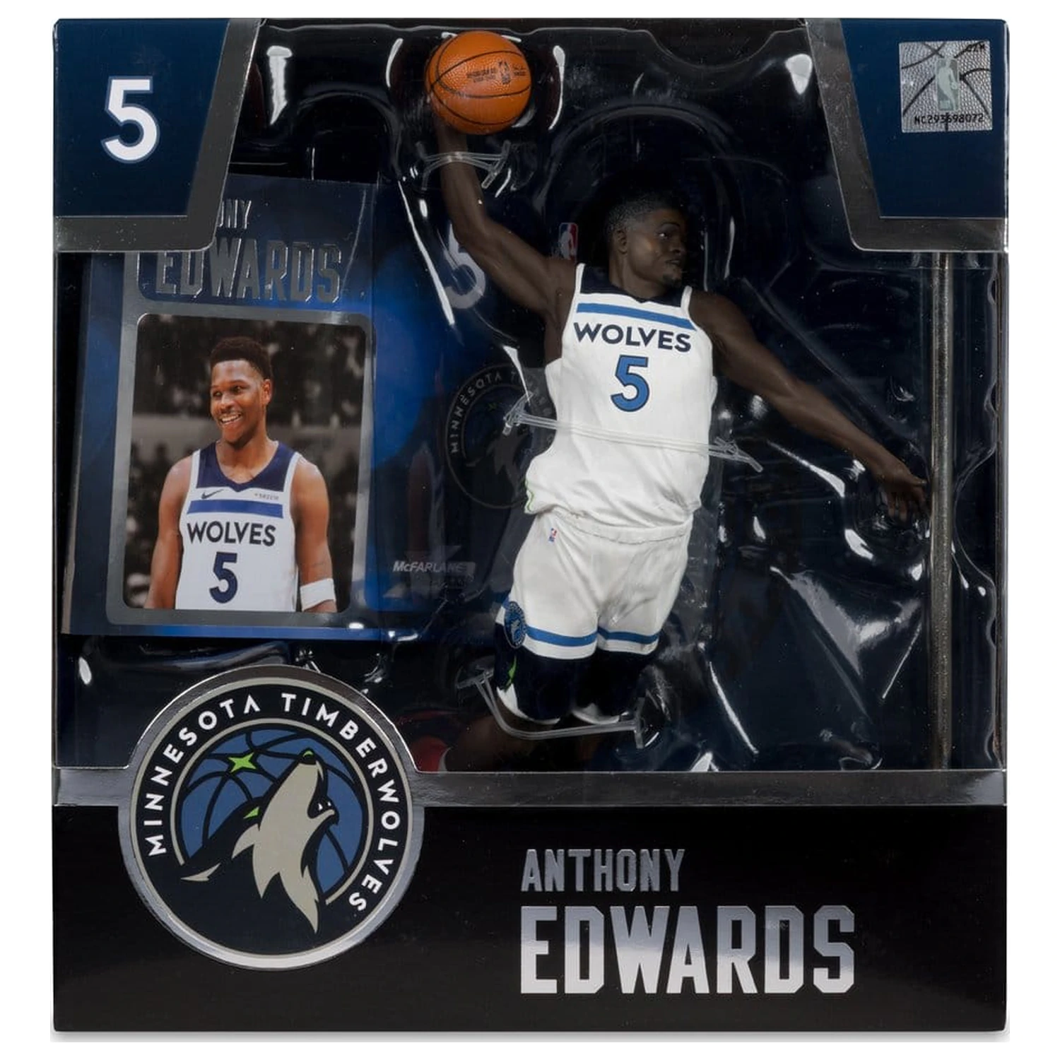 NBA McFarlane's SportsPicks Figura Anthony Edwards (Minnesota Timberwolves) 21 cm fotografija izdelka