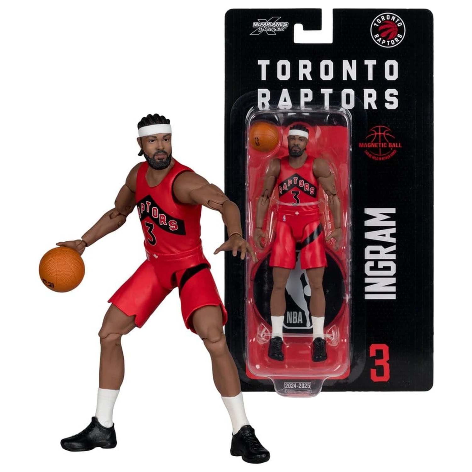 NBA SportsPicks akcijska figura Brandon Ingram (Toronto Raptors) 16 cm fotografija izdelka