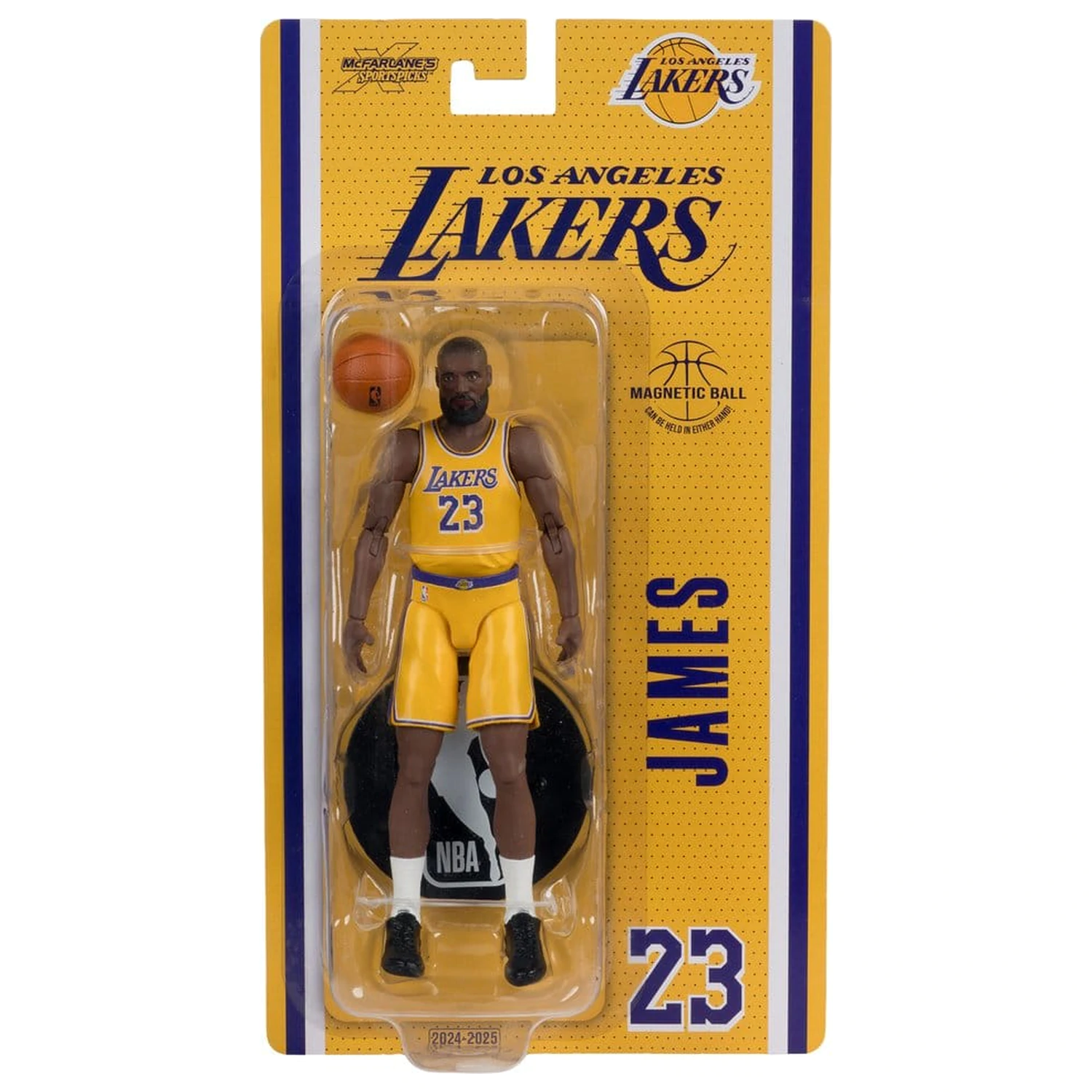 NBA SportsPicks akcijska figura Lebron James (Los Angeles Lakers) 16 cm fotografija izdelka