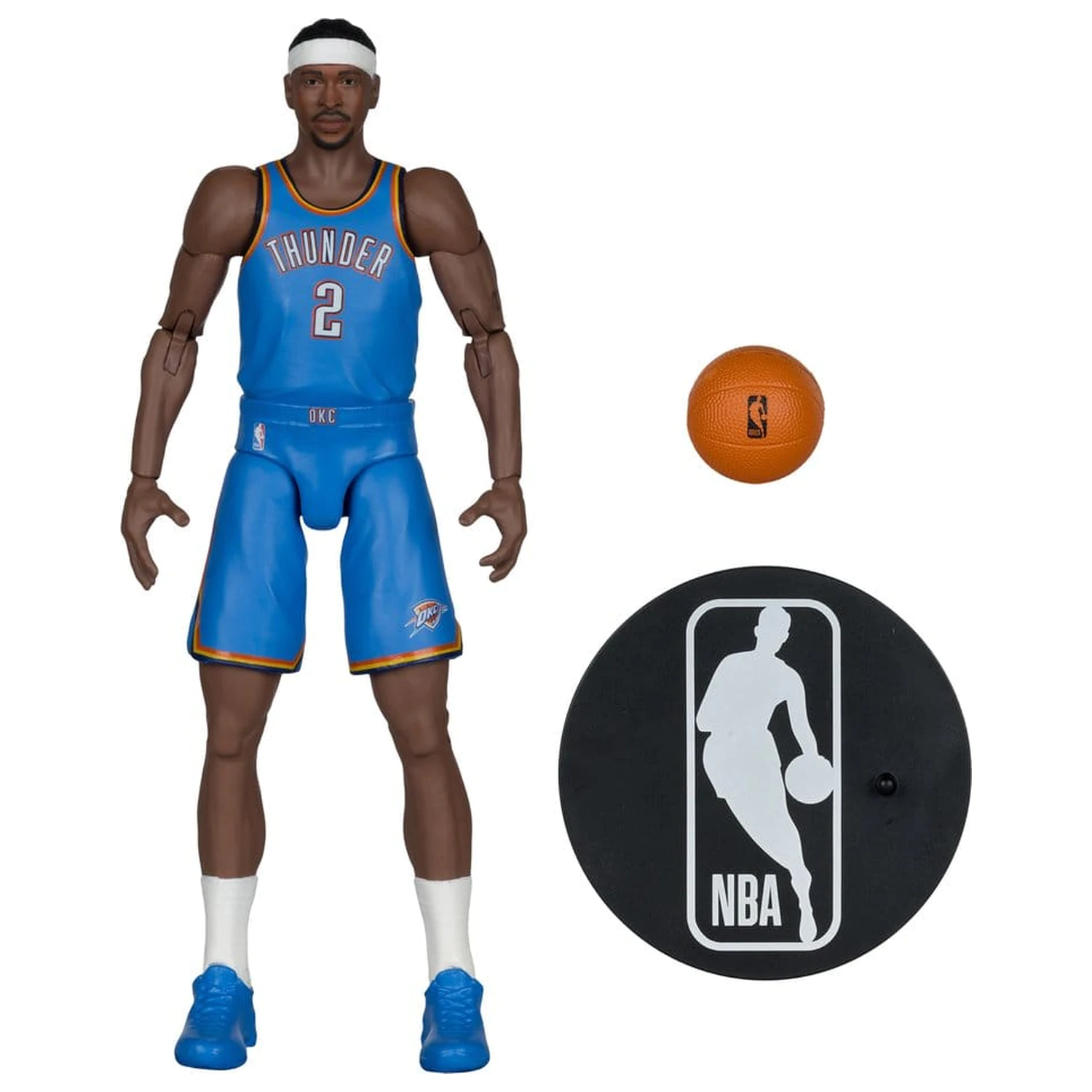NBA SportsPicks Action Figure Shai Gilgeous-Alexander (Oklahoma City Thunder) 16 cm fotografija izdelka