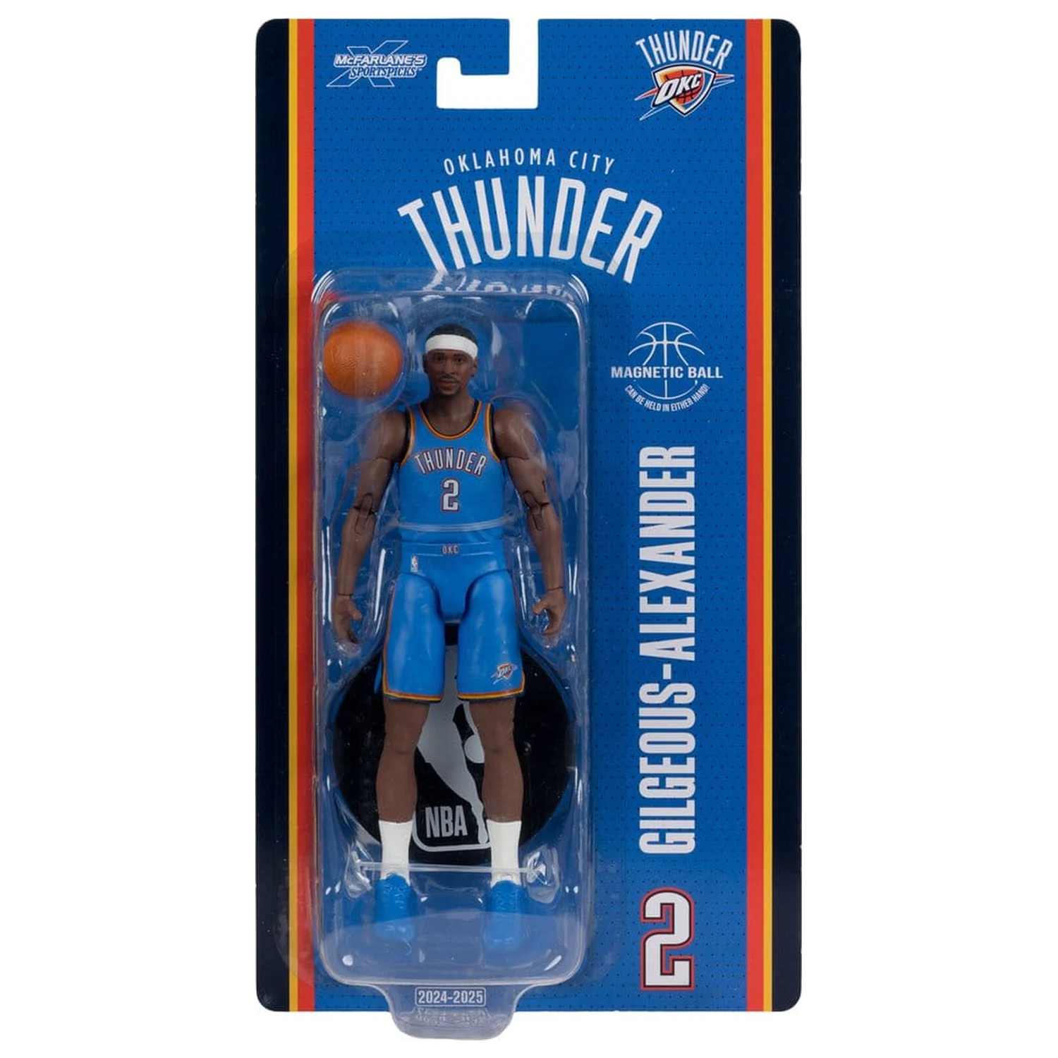 NBA SportsPicks Action Figure Shai Gilgeous-Alexander (Oklahoma City Thunder) 16 cm fotografija izdelka