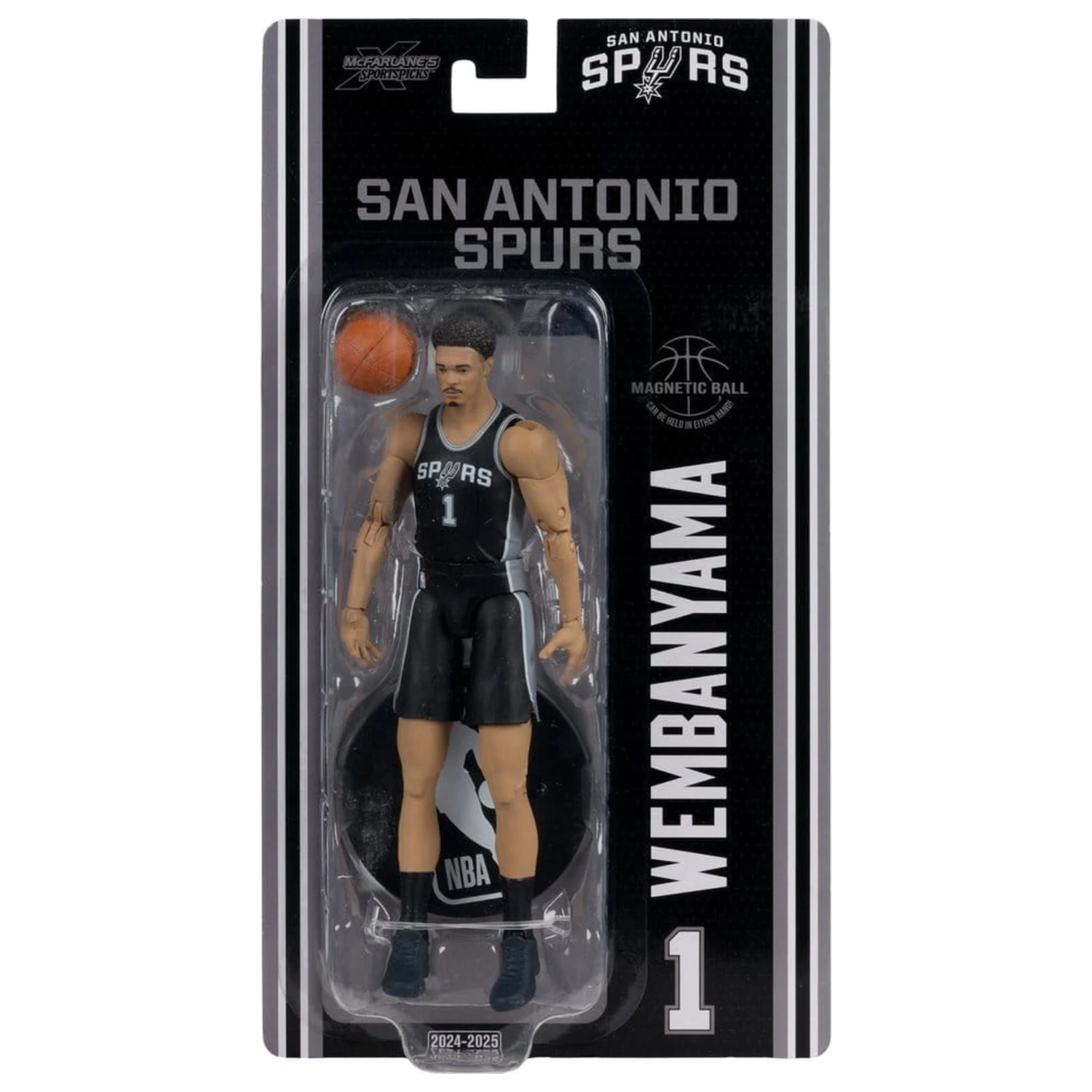 NBA SportsPicks akcijska figura Victor Wembanyama (San Antonio Spurs) 17 cm fotografija izdelka