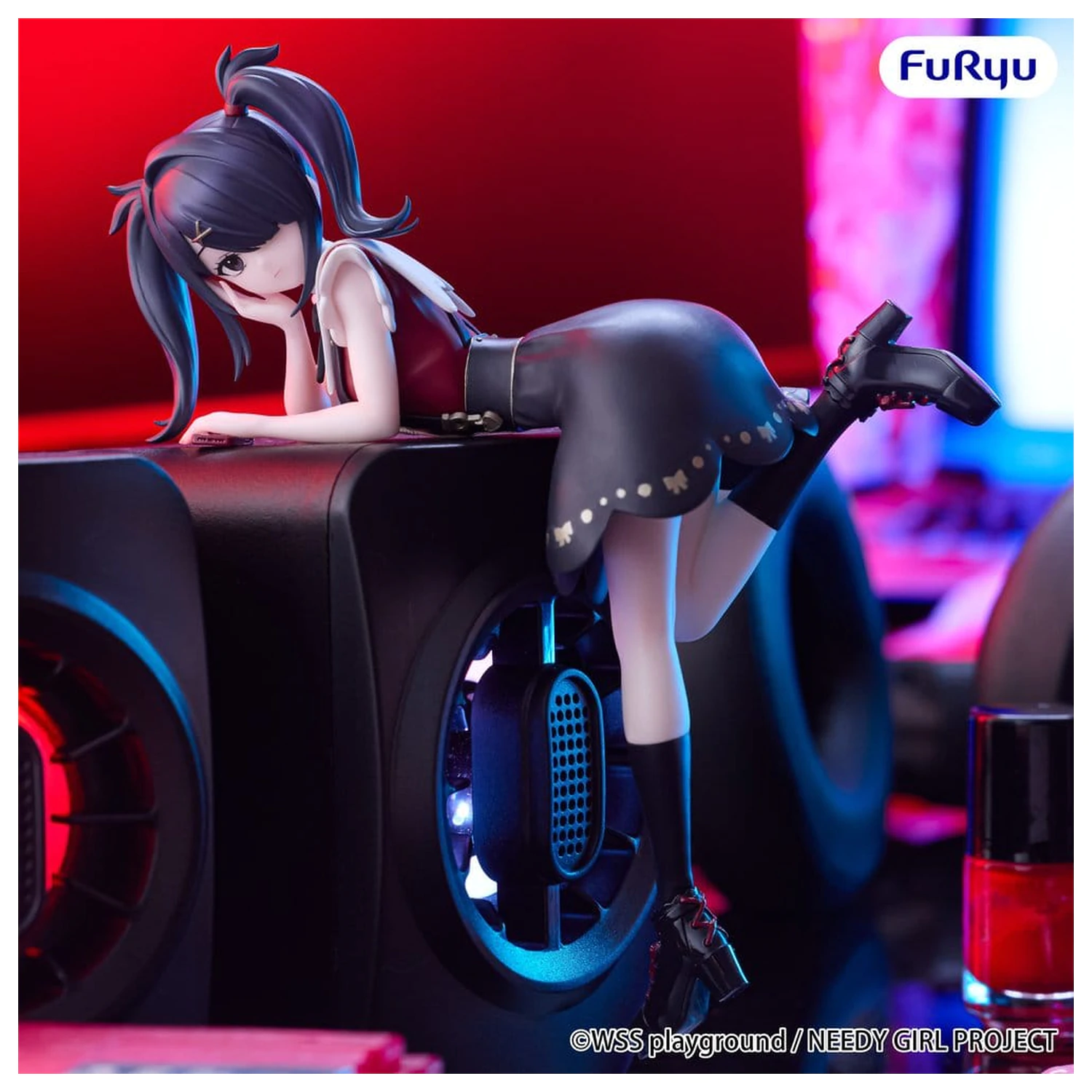 Needy Girl Overdose Noodle Stopper PVC figura Ame-chan 14 cm fotografija izdelka