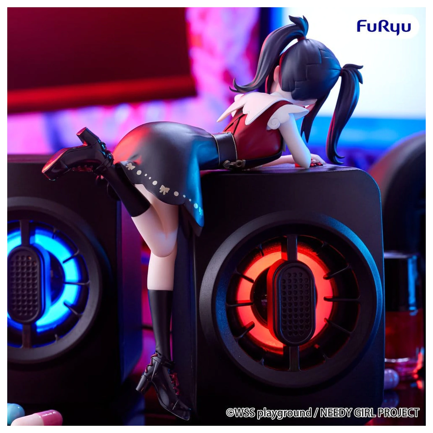 Needy Girl Overdose Noodle Stopper PVC figura Ame-chan 14 cm fotografija izdelka