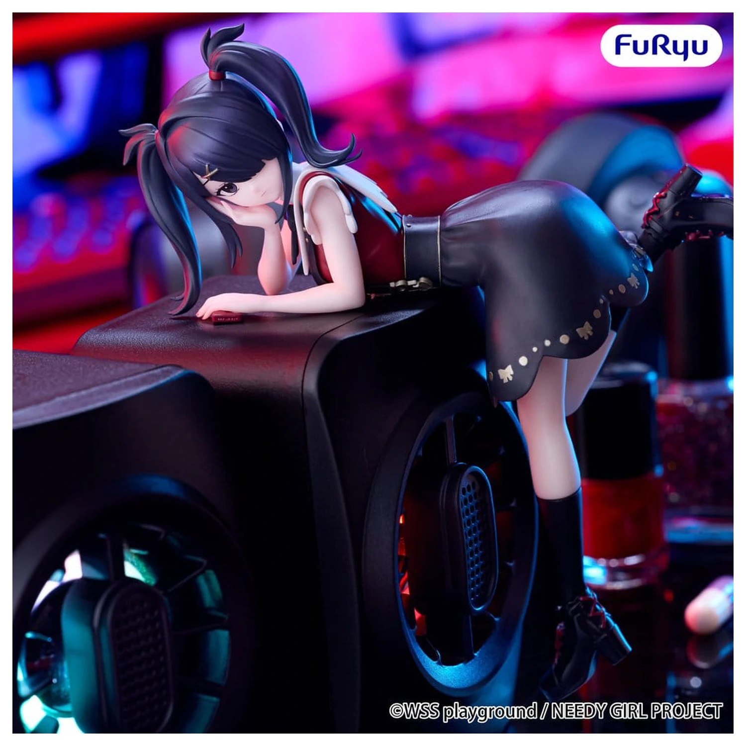 Needy Girl Overdose Noodle Stopper PVC figura Ame-chan 14 cm fotografija izdelka
