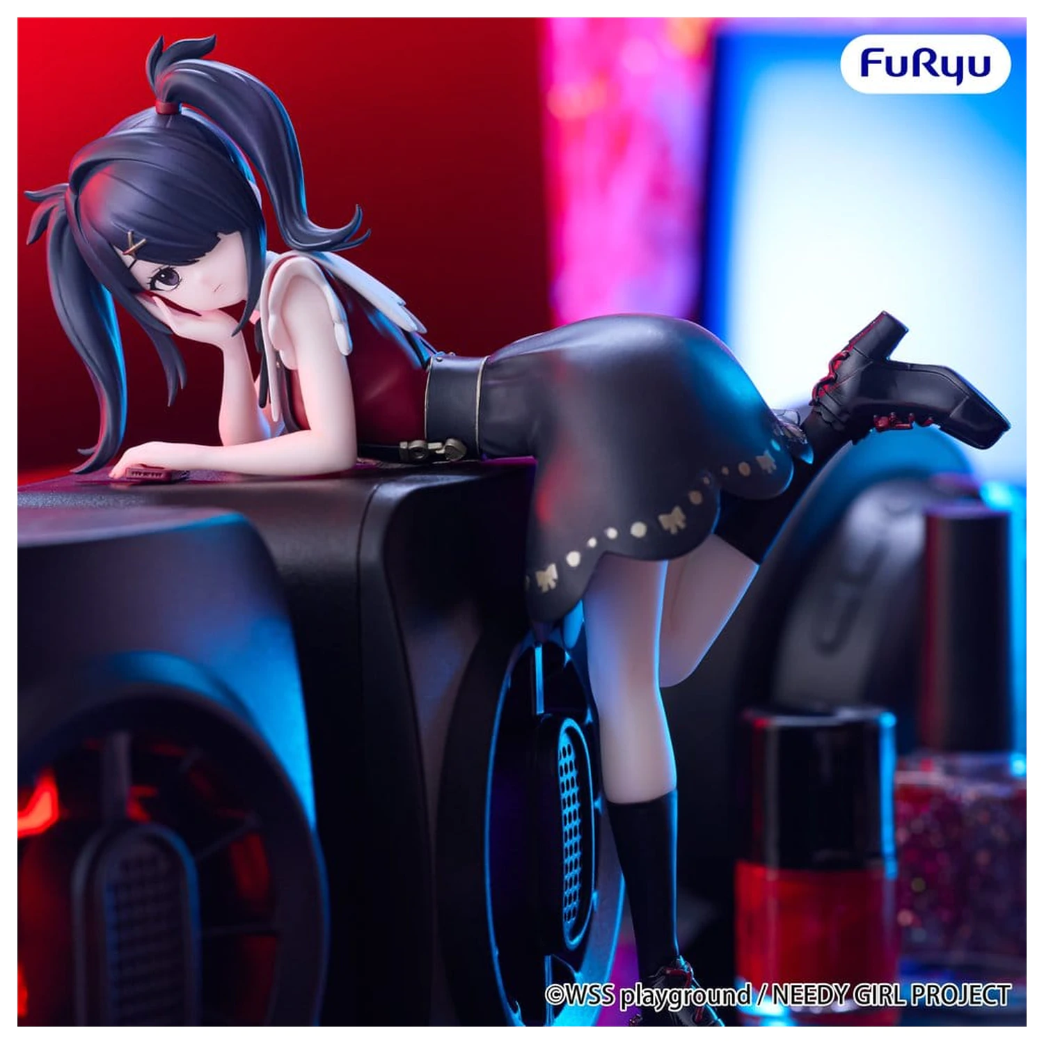 Needy Girl Overdose Noodle Stopper PVC figura Ame-chan 14 cm fotografija izdelka