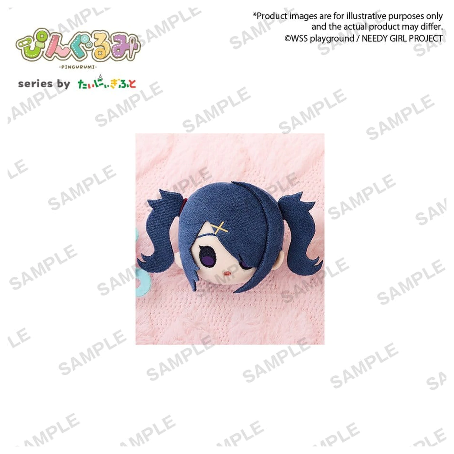 Needy Girl Overdose Pingurumi Mini figura Ame-chan 8 cm fotografija izdelka