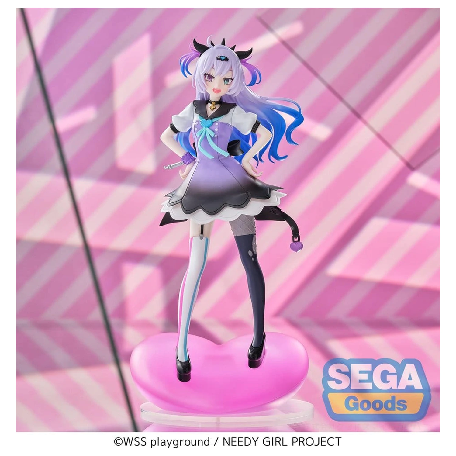 Needy Girl Overdose XStellar PVC figurica PURPLE LOLLIPOP 20 cm fotografija izdelka