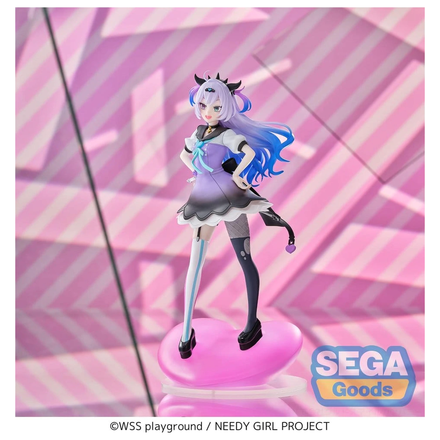 Needy Girl Overdose XStellar PVC figurica PURPLE LOLLIPOP 20 cm fotografija izdelka