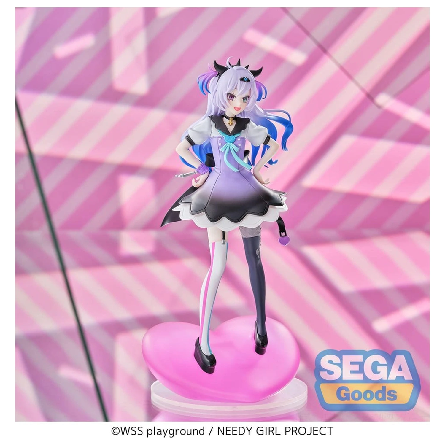 Needy Girl Overdose XStellar PVC figurica PURPLE LOLLIPOP 20 cm fotografija izdelka
