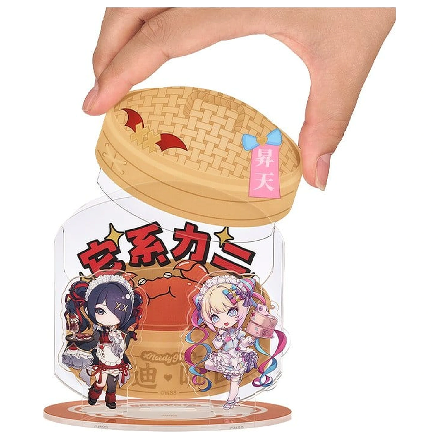 Needy Streamer Overload Needy Streamer Chinese Restaurant Series akrilna diorama Chibi fotografija izdelka
