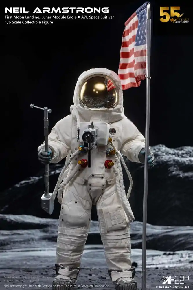 Akcijska figura Neila Armstronga 1/6 Neil Armstrong Deluxe verzija 30 cm fotografija izdelka