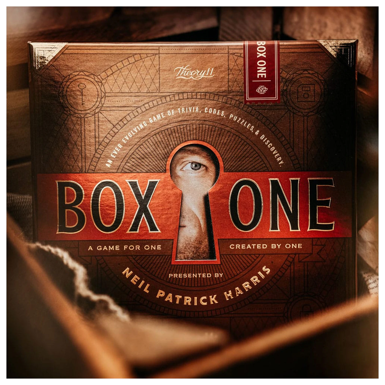 Neil Patrick Harris igralna škatla Škatla Ena fotografija izdelka