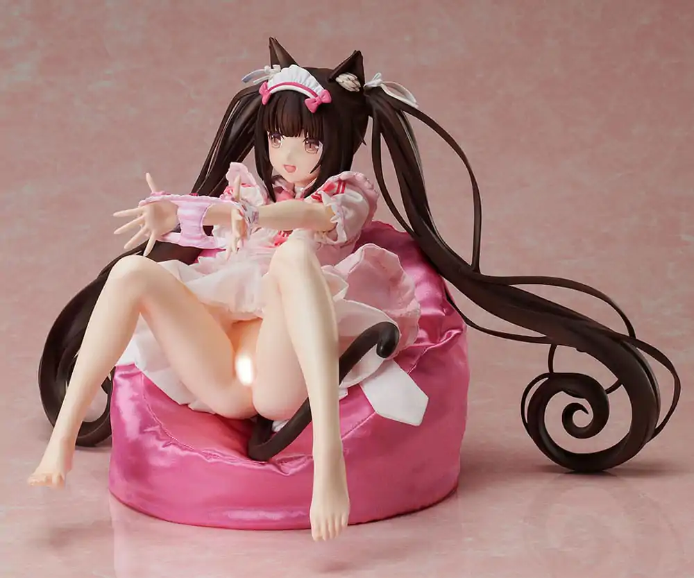 Nekopara PVC kip 1/4 Chocola Bare Leg Ver. 35 cm fotografija izdelka