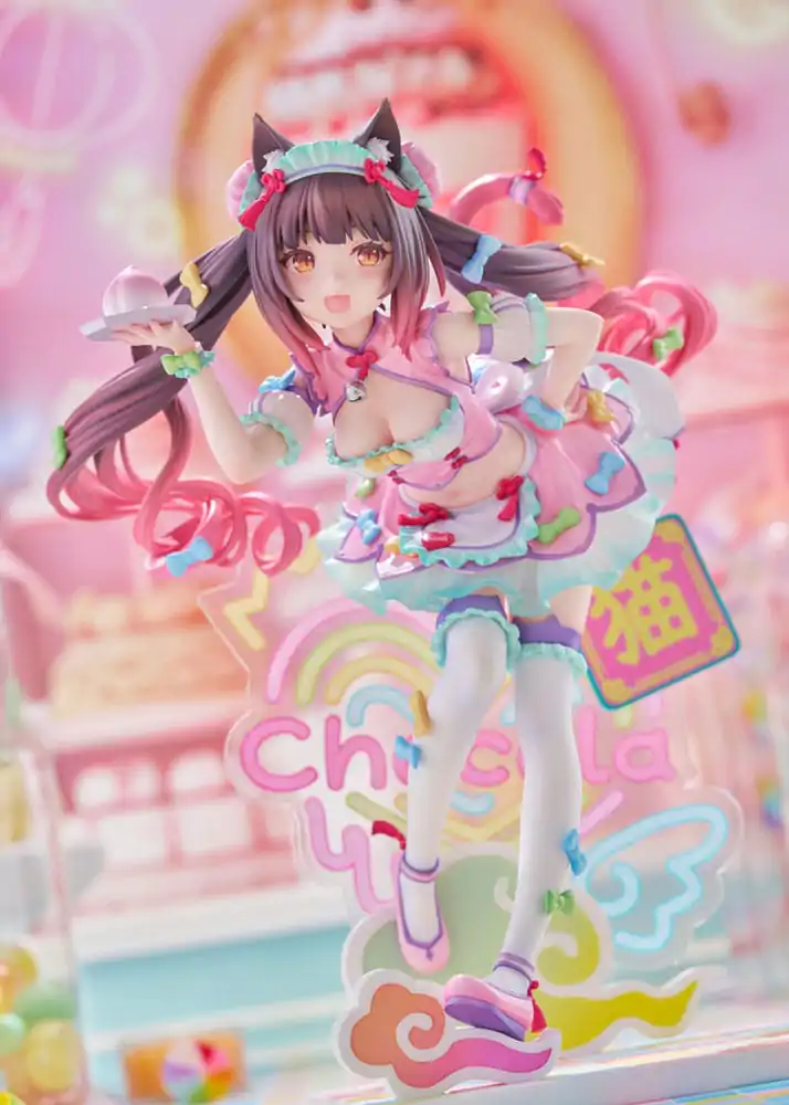 Nekopara PVC Kip 1/7 Chocola Dreamy Cute China Ver. 20 cm fotografija izdelka