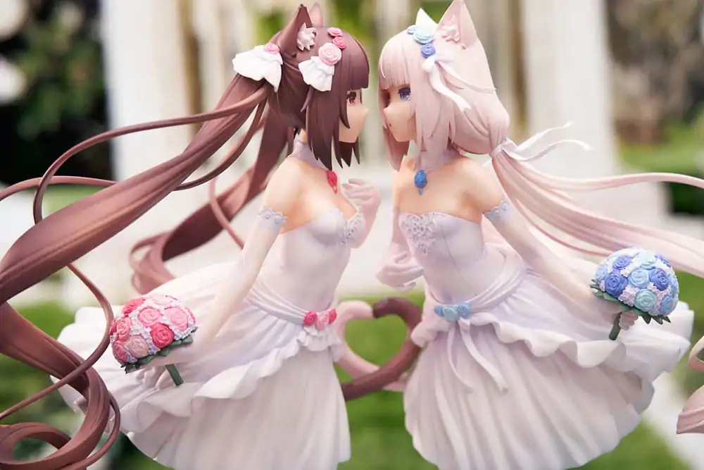 Nekopara PVC kip 1/7 Nekopara Chocola & Vanilla Dream of Eden Ver. 23 cm fotografija izdelka