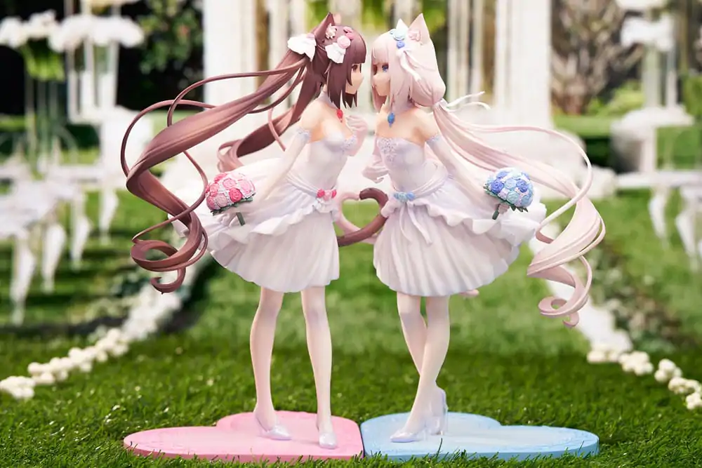 Nekopara PVC kip 1/7 Nekopara Chocola & Vanilla Dream of Eden Ver. 23 cm fotografija izdelka