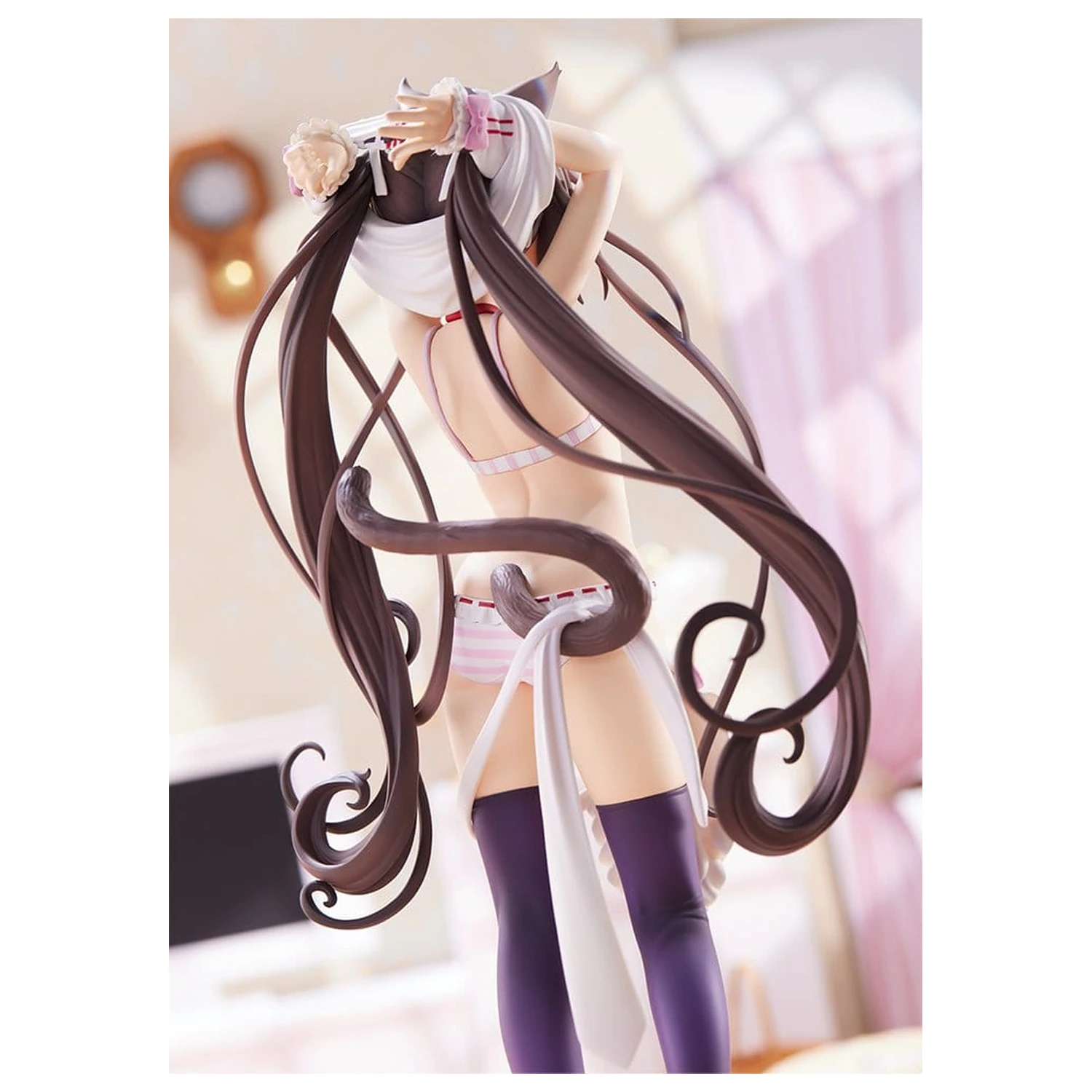 Nekopara PVC figura 1/7 Chocola Dress up time 24 cm fotografija izdelka