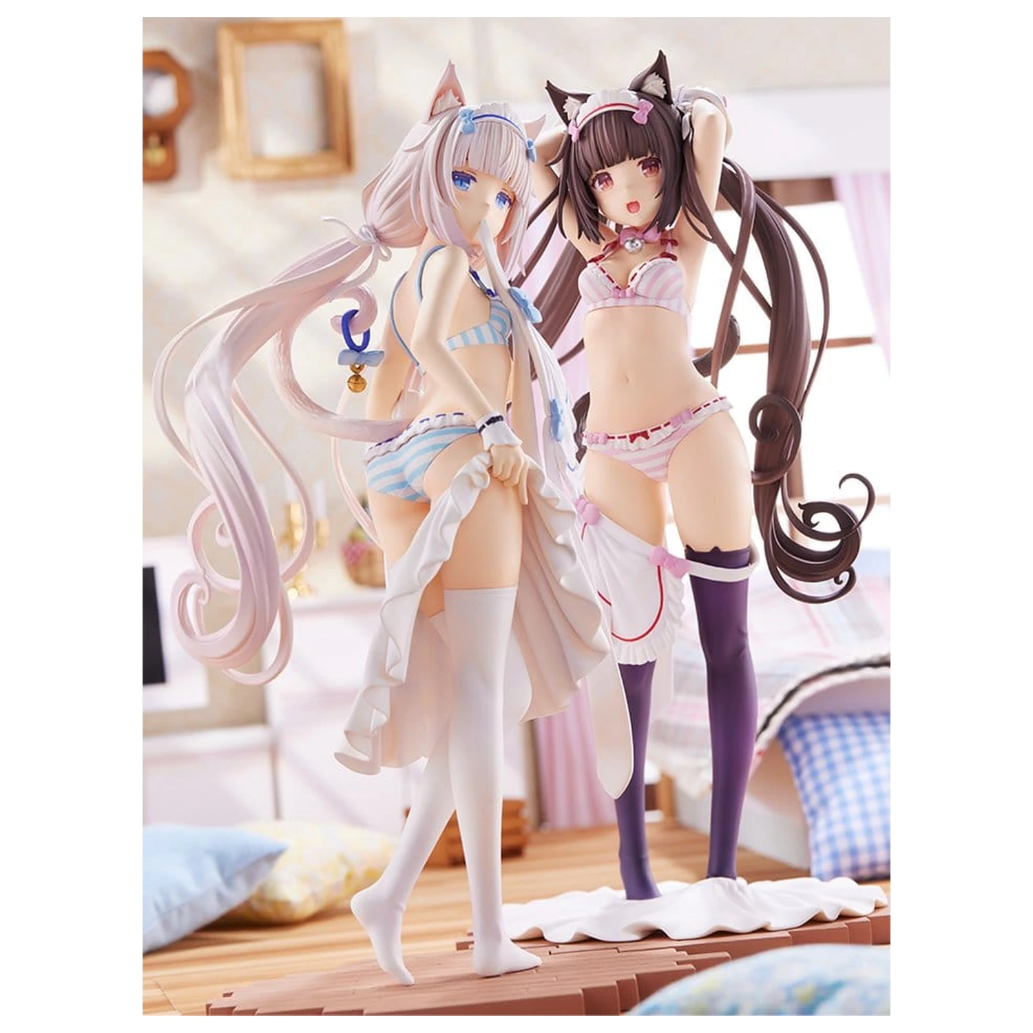 Nekopara PVC figura 1/7 Chocola Dress up time 24 cm fotografija izdelka