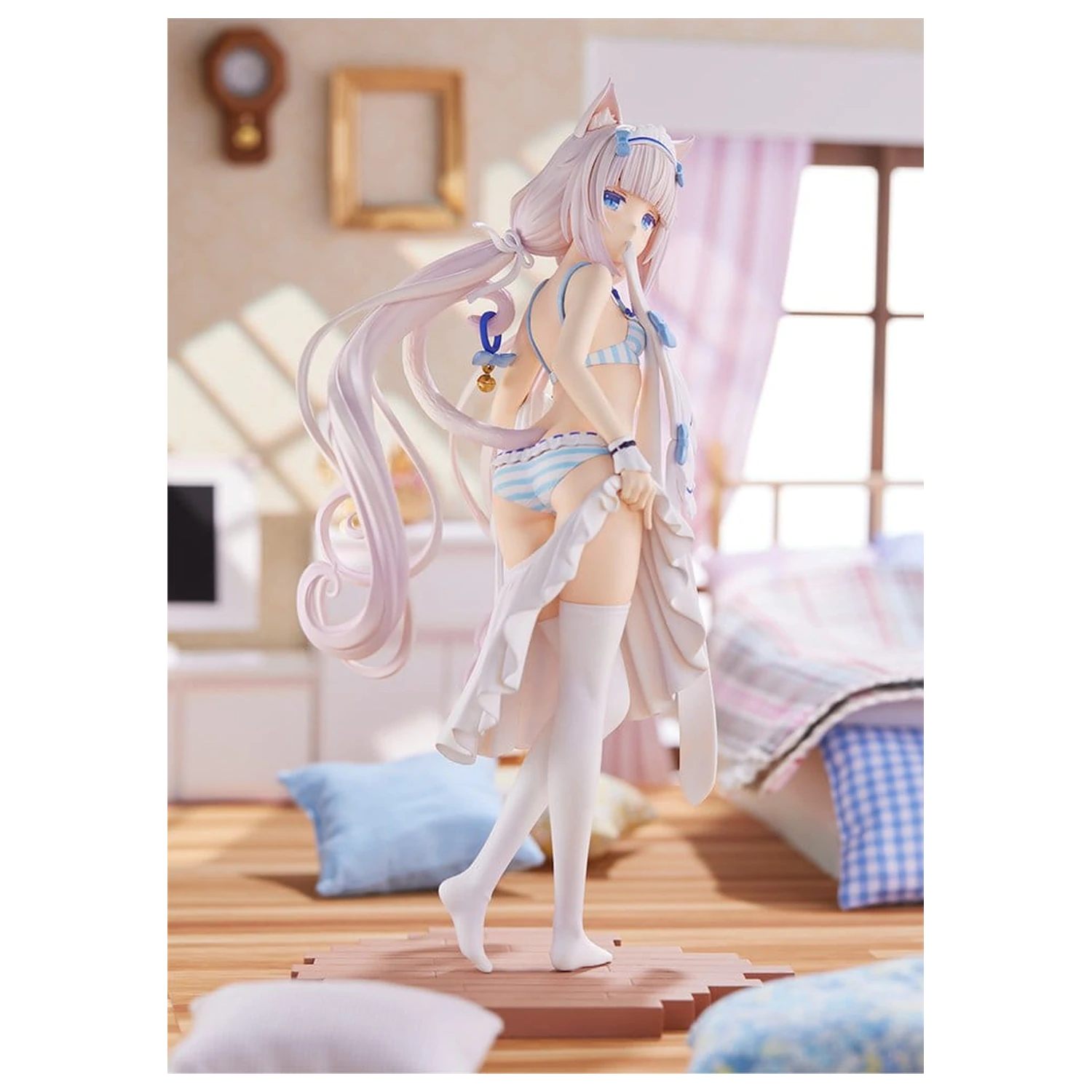 Nekopara PVC figura 1/7 Vanilla Dress up time 24 cm fotografija izdelka