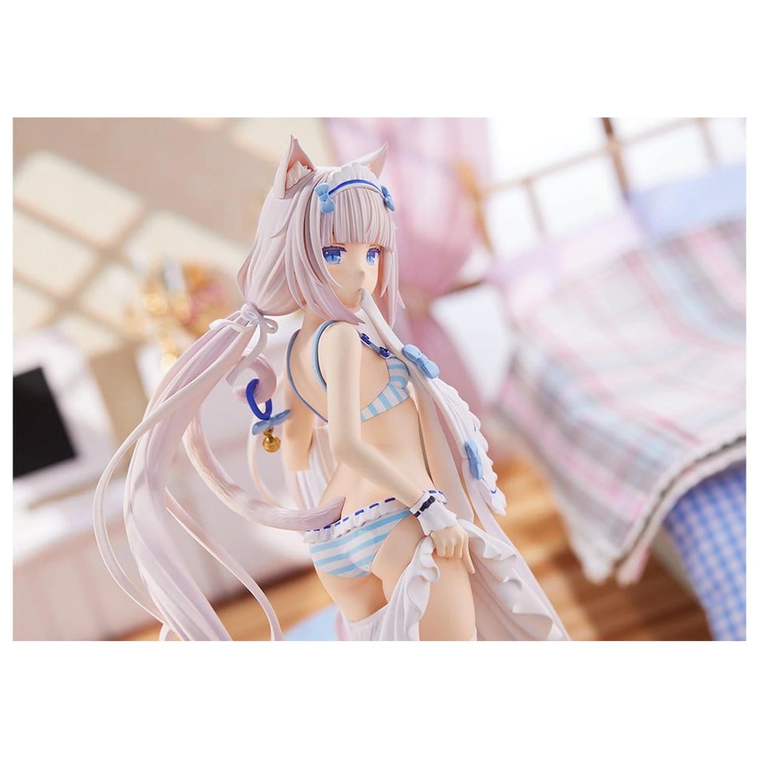 Nekopara PVC figura 1/7 Vanilla Dress up time 24 cm fotografija izdelka
