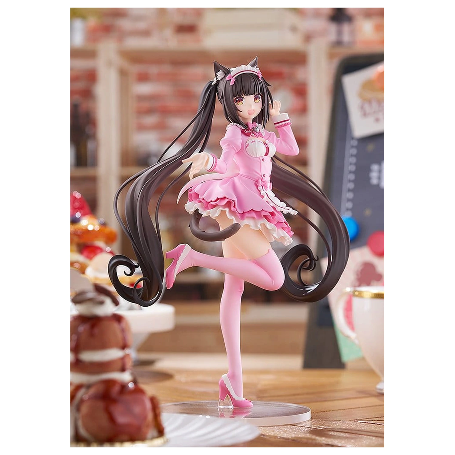 Nekopara Sekai Connect Pop Up Parade PVC figura Chocola: Zimsko oblačilo ver. L velikost 22 cm fotografija izdelka