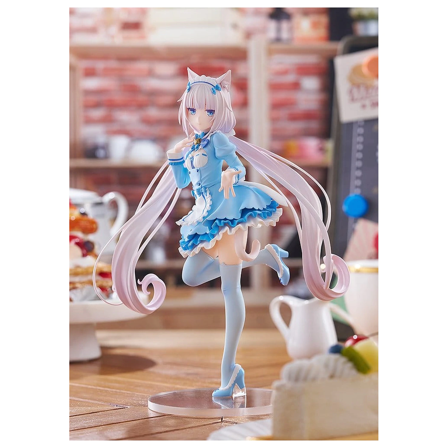 Nekopara Sekai Connect Pop Up Parade PVC figura Vanilla: različica z zimskimi oblačili, velikost L, 22 cm fotografija izdelka