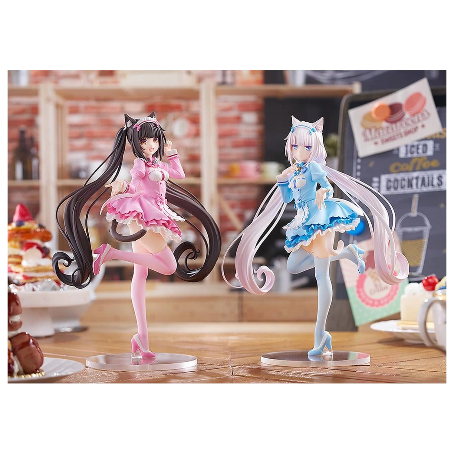 Nekopara Sekai Connect Pop Up Parade PVC figura Vanilla: različica z zimskimi oblačili, velikost L, 22 cm fotografija izdelka