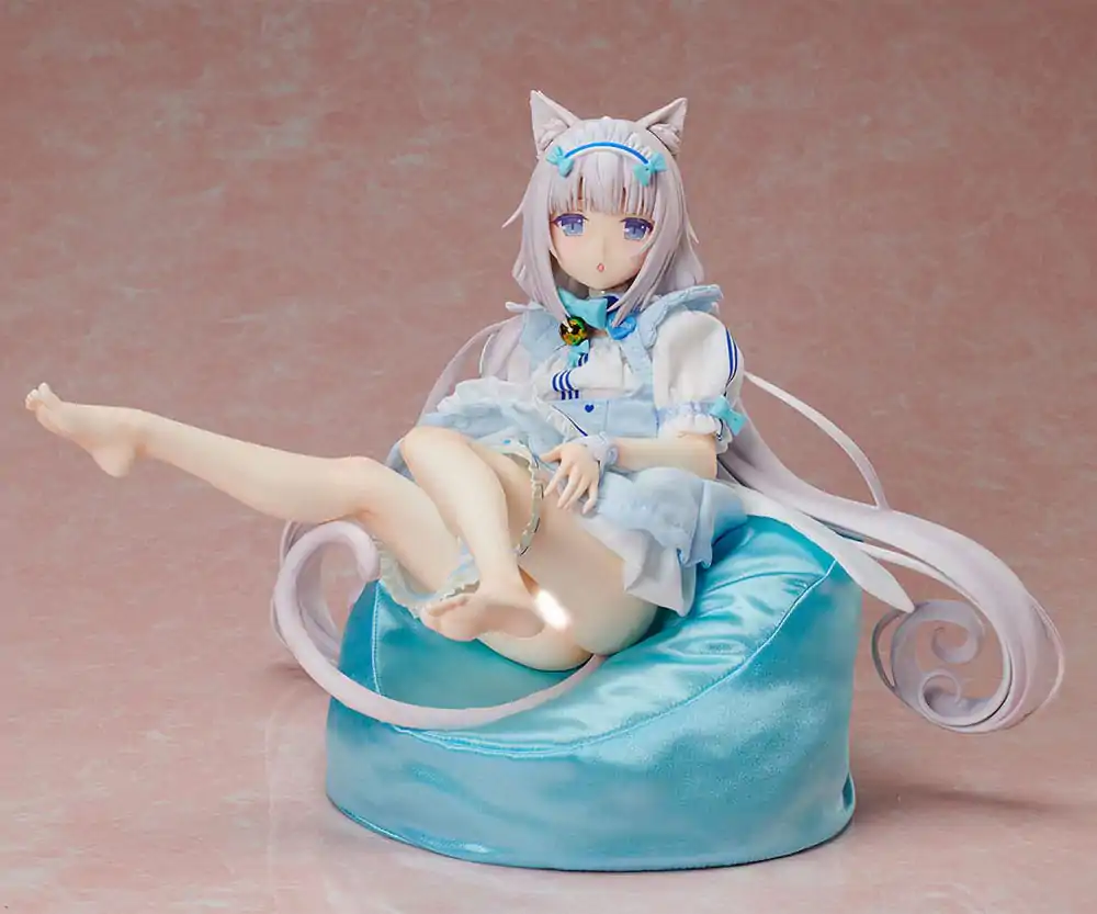 Nekopara Kip 1/4 Vanilla Različica z golimi nogami 35 cm fotografija izdelka