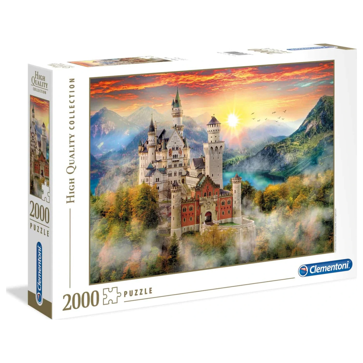 Germany Neuschwanstein 2000-delna sestavljanka fotografija izdelka