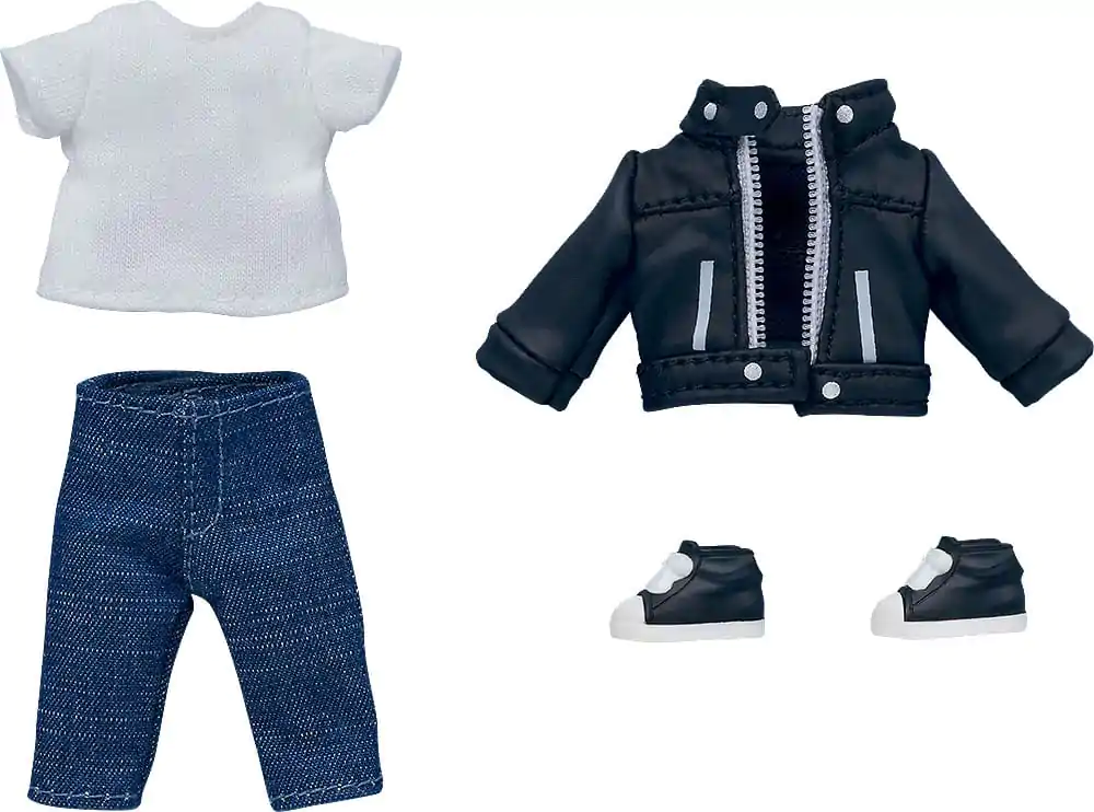 Nendoroid Doll Figurice Komplet Obleke: Usnjena Jakna (Črna) fotografija izdelka