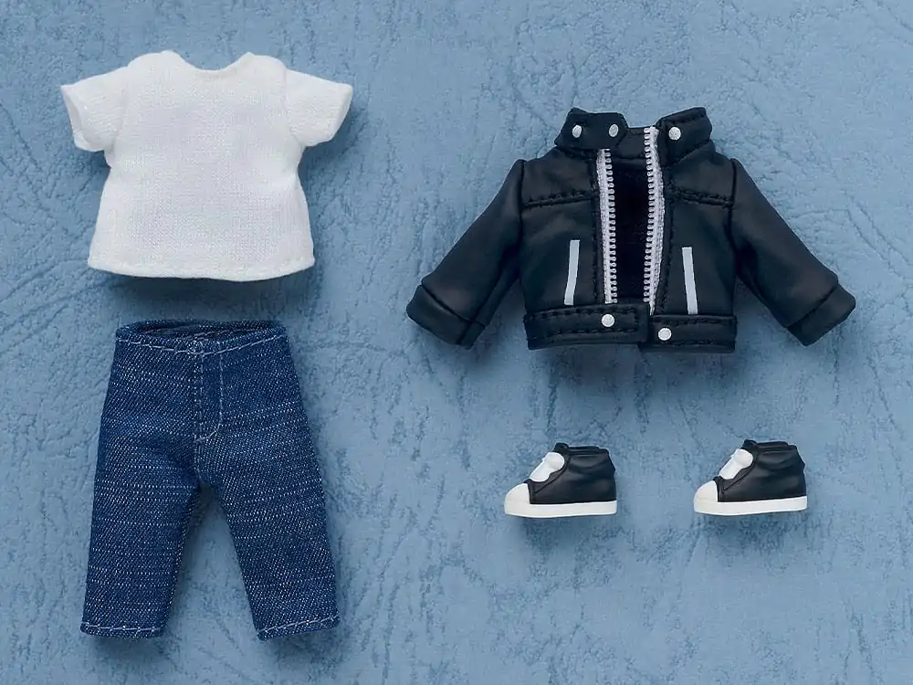 Nendoroid Doll Figurice Komplet Obleke: Usnjena Jakna (Črna) fotografija izdelka