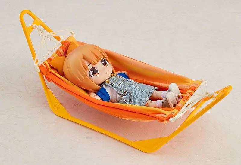 Nendoroid More viseča mreža za Nendoroid figurice oranžne barve fotografija izdelka
