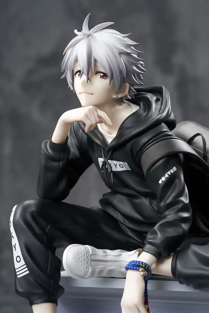 Neon Genesis Evangelion PVC Kip 1/7 Kaworu Nagisa Original Color Ver. Radio Eva Part 3 18 cm fotografija izdelka