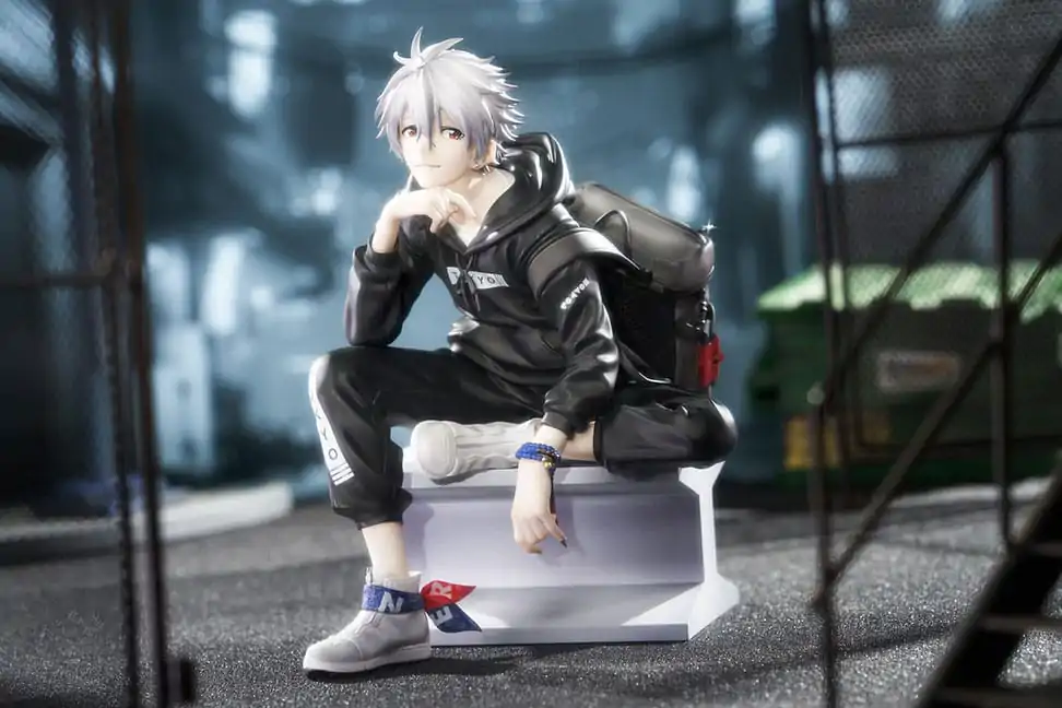 Neon Genesis Evangelion PVC Kip 1/7 Kaworu Nagisa Original Color Ver. Radio Eva Part 3 18 cm fotografija izdelka