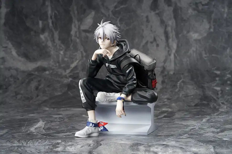 Neon Genesis Evangelion PVC Kip 1/7 Kaworu Nagisa Original Color Ver. Radio Eva Part 3 18 cm fotografija izdelka