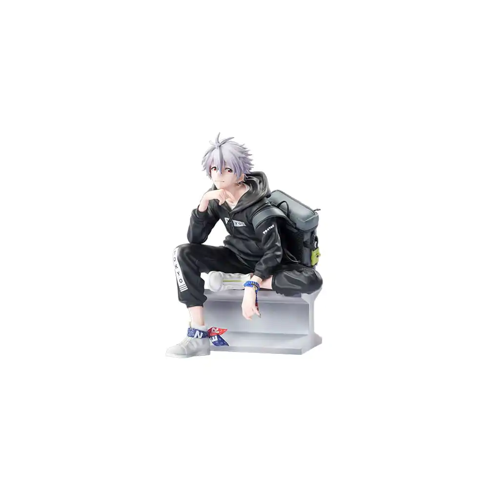 Neon Genesis Evangelion PVC Kip 1/7 Kaworu Nagisa Radio Eva Part 3 18 cm fotografija izdelka