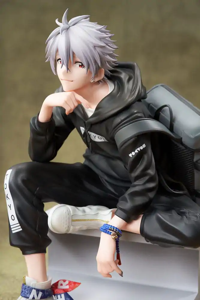 Neon Genesis Evangelion PVC Kip 1/7 Kaworu Nagisa Radio Eva Part 3 18 cm fotografija izdelka