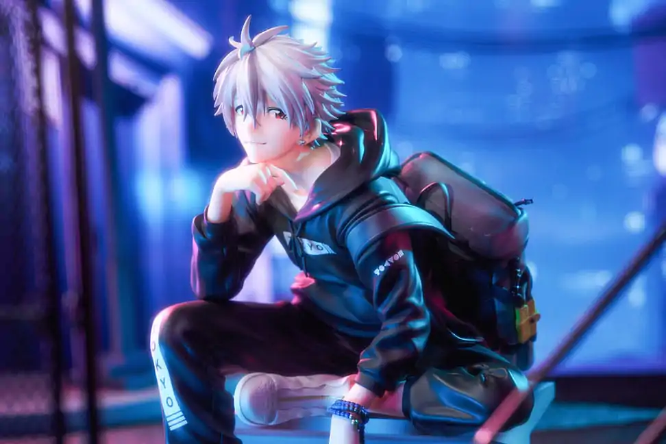 Neon Genesis Evangelion PVC Kip 1/7 Kaworu Nagisa Radio Eva Part 3 18 cm fotografija izdelka