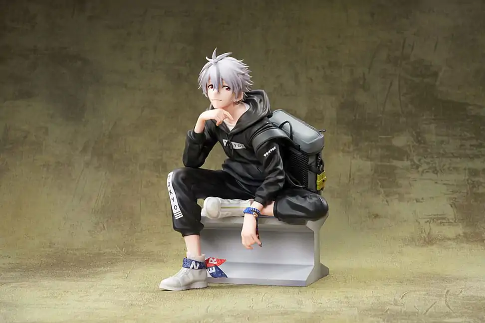 Neon Genesis Evangelion PVC Kip 1/7 Kaworu Nagisa Radio Eva Part 3 18 cm fotografija izdelka