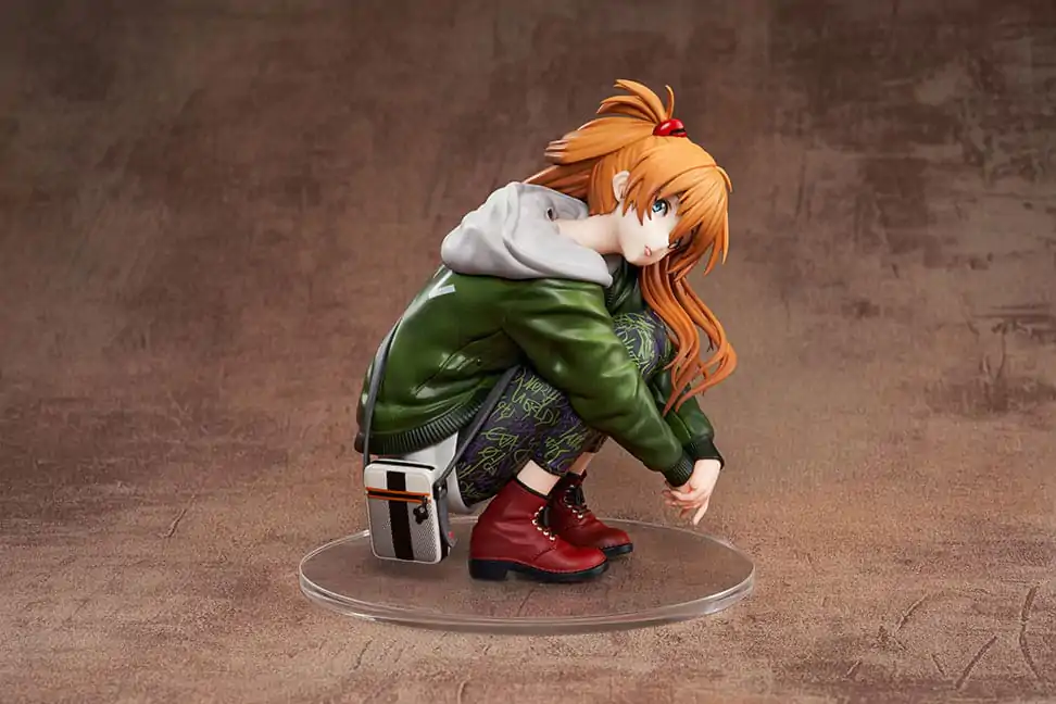 Neon Genesis Evangelion PVC Kip 1/7 Shikinami Asuka Langley Ver. Part 3 Radio Eva 12 cm fotografija izdelka