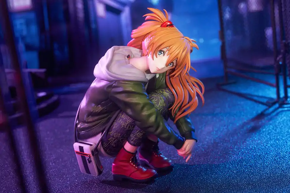 Neon Genesis Evangelion PVC Kip 1/7 Shikinami Asuka Langley Ver. Part 3 Radio Eva 12 cm fotografija izdelka