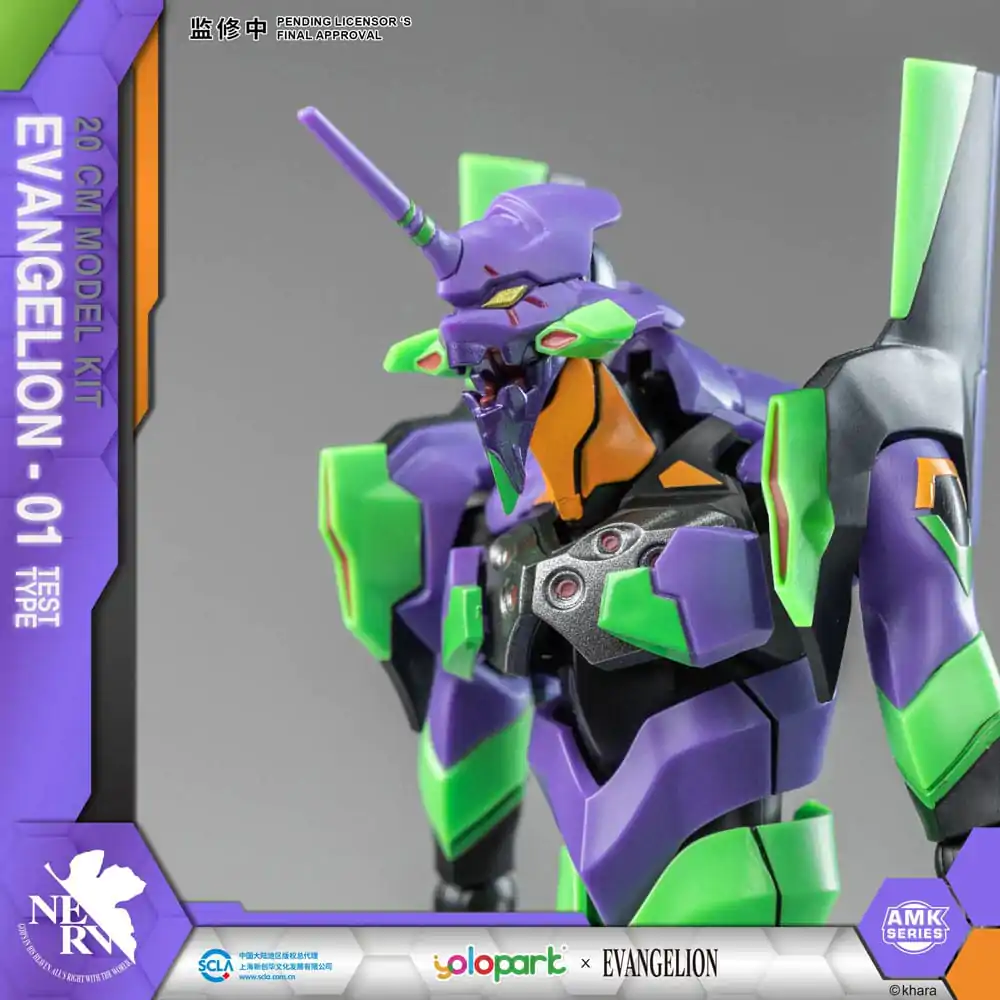 Neon Genesis Evangelion AMK Series Plastični model komplet Eva-01 20 cm fotografija izdelka