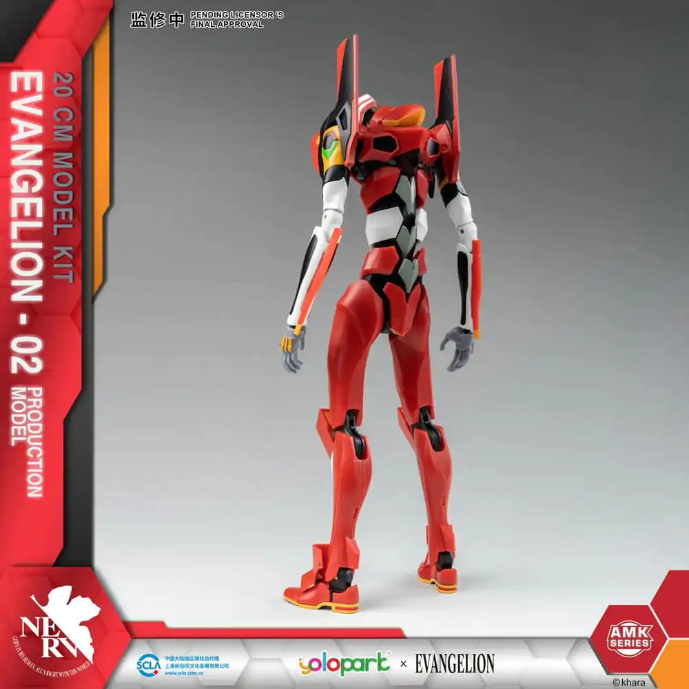 Neon Genesis Evangelion AMK Series Plastični Model Komplet Eva-02 20 cm fotografija izdelka