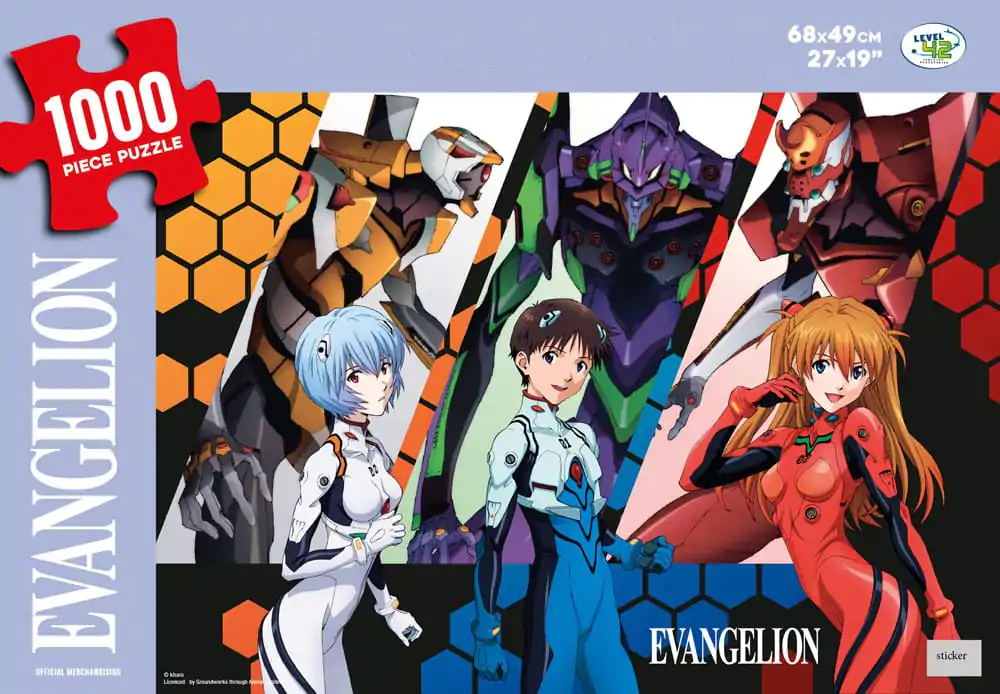 Neon Genesis Evangelion sestavljanka z liki (1000 kosov) fotografija izdelka