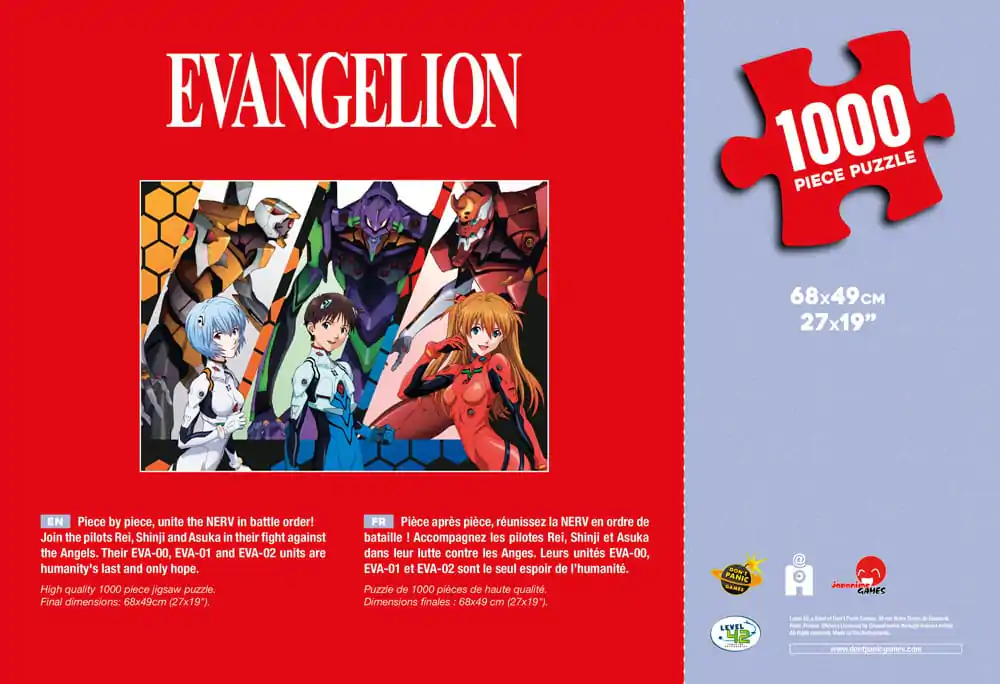 Neon Genesis Evangelion sestavljanka z liki (1000 kosov) fotografija izdelka