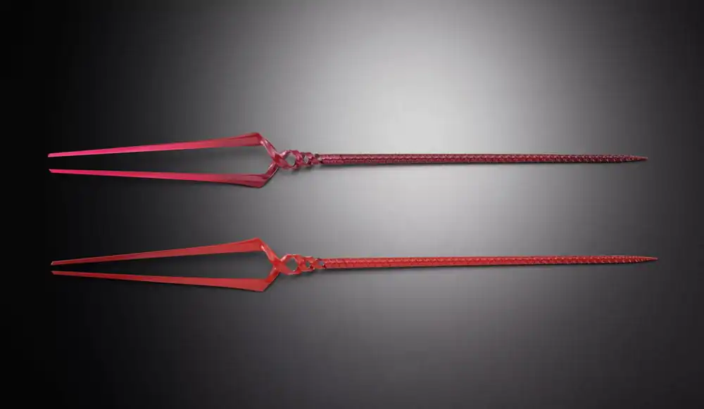 Neon Genesis Evangelion Metal Build set dodatkov 3 kosi sulič za Eva 30. z drugo barvo sulice fotografija izdelka