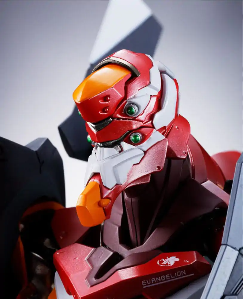Neon Genesis Evangelion Metal Build Akcijska figura Eva Production Model-02 30th with the Spear of Cassius 22 cm fotografija izdelka