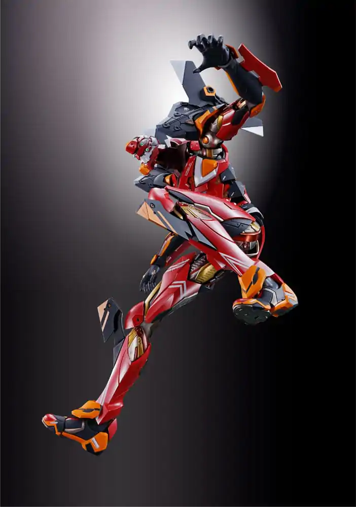 Neon Genesis Evangelion Metal Build Akcijska figura Eva Production Model-02 30th with the Spear of Cassius 22 cm fotografija izdelka